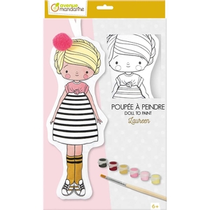 KIT MANU. MUÑECA PARA PINTAR LAUREEN