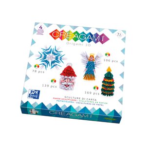 KIT OXFORD CREAGAMI ORIGAMI 3D NAVIDAD