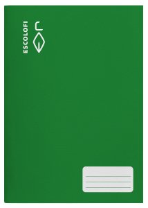 LIBRETA ESCOLOFI A4 32h CD.3 70g VERDE