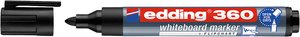 ROTUL.PIZAR.EDDING 360 NEGRO