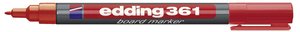 ROTUL.PIZAR.EDDING 361 ROJO
