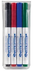 ROTUL.PIZAR.EDDING 661 BOLSA de 4