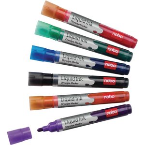 ROTUL.PIZAR.NOBO LIQUID CAJA de 6