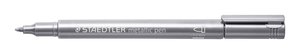 ROTUL.STAEDTL.8323 METALLIC MARKER PLATA
