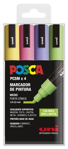 ROTUL.UNI-POSCA PC-5M  COL. BRILLAN. B/4