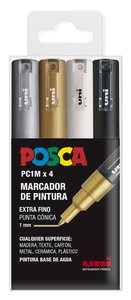 ROTUL.UNI-POSCA PC-1M GSWB E/4
