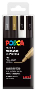 ROTUL.UNI-POSCA PC-3M GSWB E/4