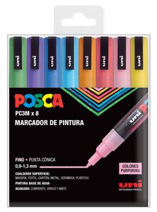 ROTUL.UNI-POSCA PC-3M SP E/8