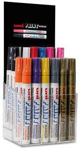 ROTUL.UNI PAINT MARKER EXPOSITOR 30
