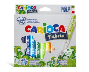 ROTUL.CARIOCA CROMATEX TEXTIL ESTUCHE 12