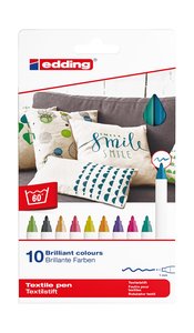 ROTUL.EDDING 4600 TELA FINO CAJA de 10