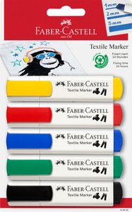 ROTUL.FABER CASTELL MARCADOR TEX.BAS.B/5