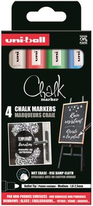 ROTUL.UNIBALL CHALK MARKER PWE 5M 4P C/4