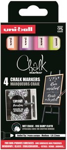 ROTUL.UNIBALL CHALK MARKER PWE 5M 4P C/4