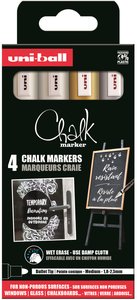 ROTUL.UNIBALL CHALK MARKER PWE 5M 4P C/4