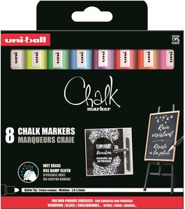 ROTUL.UNIBALL CHALK MARKER PWE 5M 8P P8