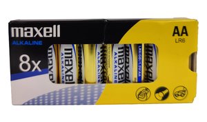 PILAS ALCALINA MAXELL LR06 C/8