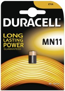 PILAS DURACELL ALCALINA MN11 6V B/1