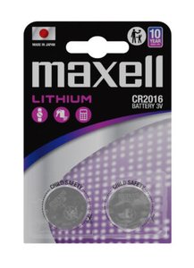 PILAS MAXELL MICRO CR2016 3V B/2