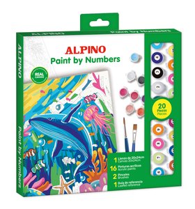 PINTURA ACRIL. ALPINO POR NUM. OCEAN
