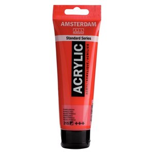 PINTURA ACRIL.AMSTERDAM 120 ml ROJO PYRR