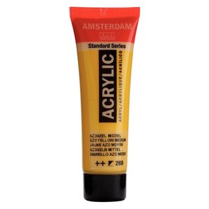 PINTURA ACRIL.AMSTERDAM  20 ml AZO AMARI