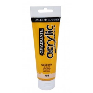 PINTURA DALER ROWNEY GRADUATE 120ml GOLD
