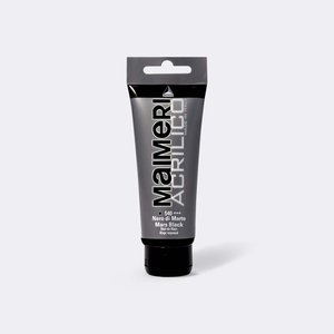 PINTURA ACRIL.MAIMERI 75 ml NEGRO M.
