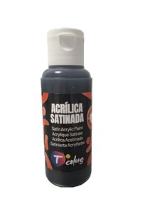 PINTURA ACRIL.TCOLORS 80 ml NEGRO