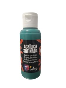 PINTURA ACRIL.TCOLORS 80 ml VERDE OSCURO