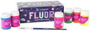 PINTURA LX.PAJARITA FLUOR.35 ml ESTUCH.6