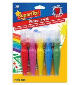 PINTURA LAVABLE SUPERTITE 14ml 5 UD
