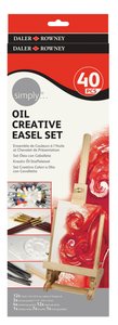PINTURA OLEO DALER ROWNEY EASEL SET