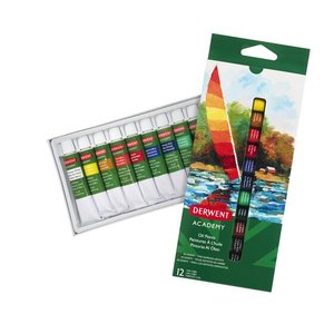PINTURA OLEO DERWENT 12ml P/12