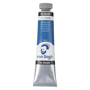 PINTURA OLEO VAN GOGH 20 ML. AZUL FTALO