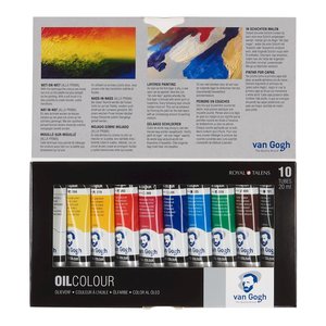 PINTURA OLEO VAN GOGH 20 ml ESTUCHE 10