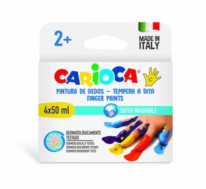 PINTURA de DEDOS CARIOCA 50 ml EST/4