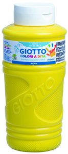 PINTURA DEDOS GIOTTO 750 ml AMARILLO