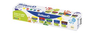 PINTURA DEDOS PELIKAN CD/40S 40 ml SET 5