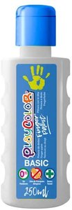 PINTURA DEDOS PLAYCOLOR 250 ml BLANCO