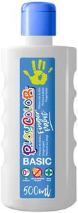 PINTURA DEDOS PLAYCOLOR 500 ml BLANCO