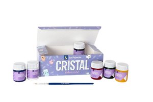 PINTURA CRISTAL PAJARITA 25 ml ESTUCHE 6