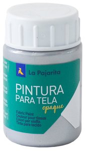 PINT, TELA  PAJARITA 35 ml MET.PLATA