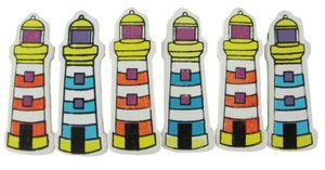 PINZAS SMART MADERA FAROS PACK 6