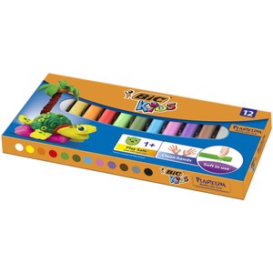 PLASTILINA BIC KIDS EST. 12 BARRAS