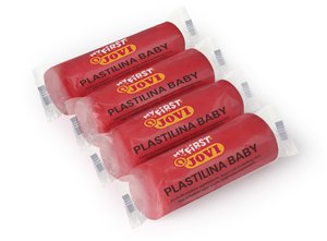 PLASTILINA JOVI BABY MY FIRST ROJO C/18
