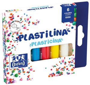 PLASTILINA OXFORD BARRA EST.6