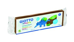 PLASTILINA PATPLUME 350GR MARRON C/12