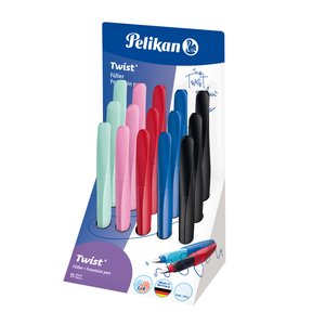 PLUMA PELIKAN TWIST TRIANG.SURT.EXP.15