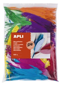 PLUMAS APLI COLORES SURT. B/500
